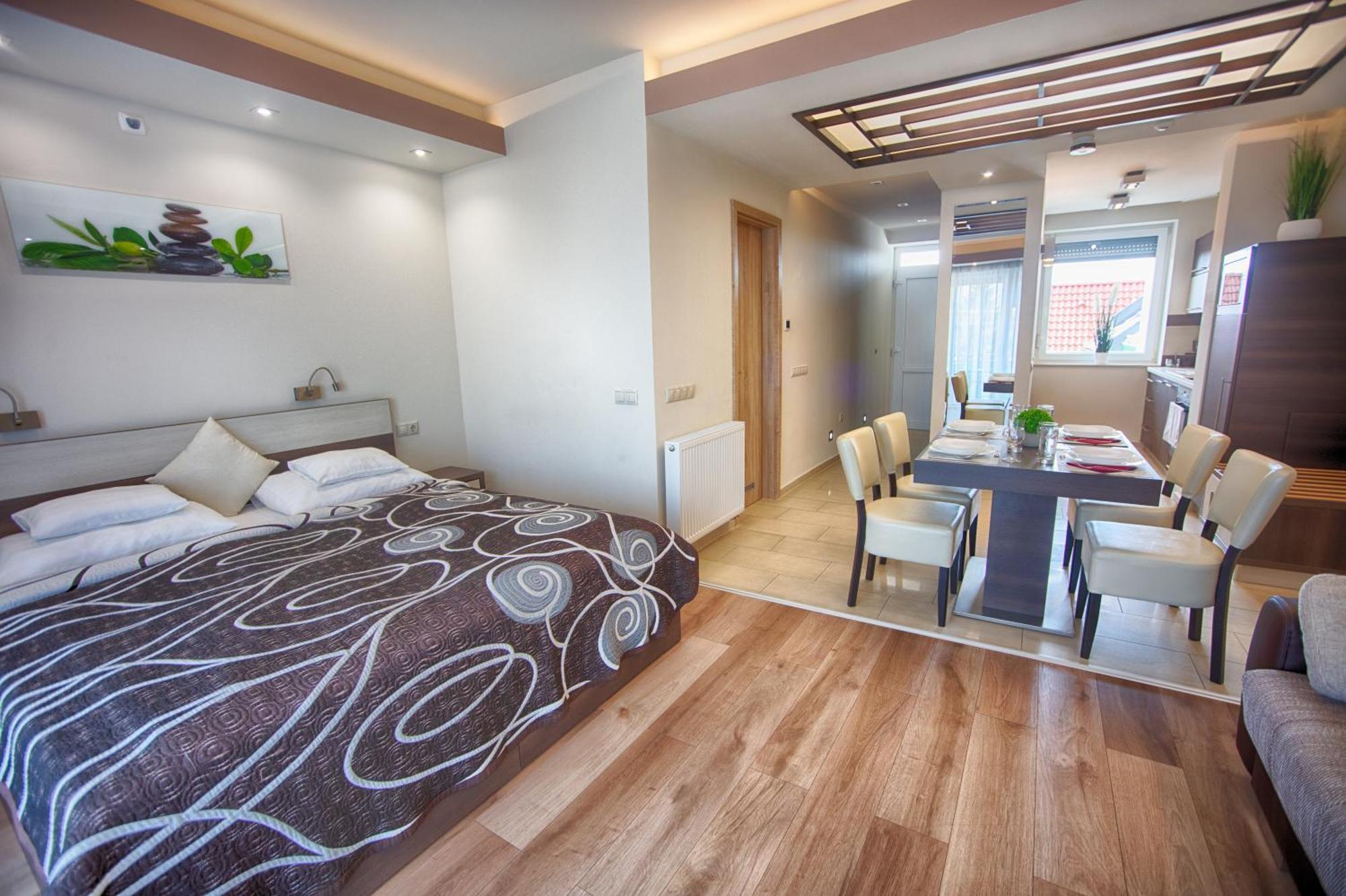 Nemeth Apartmanok Sarvar Bagian luar foto