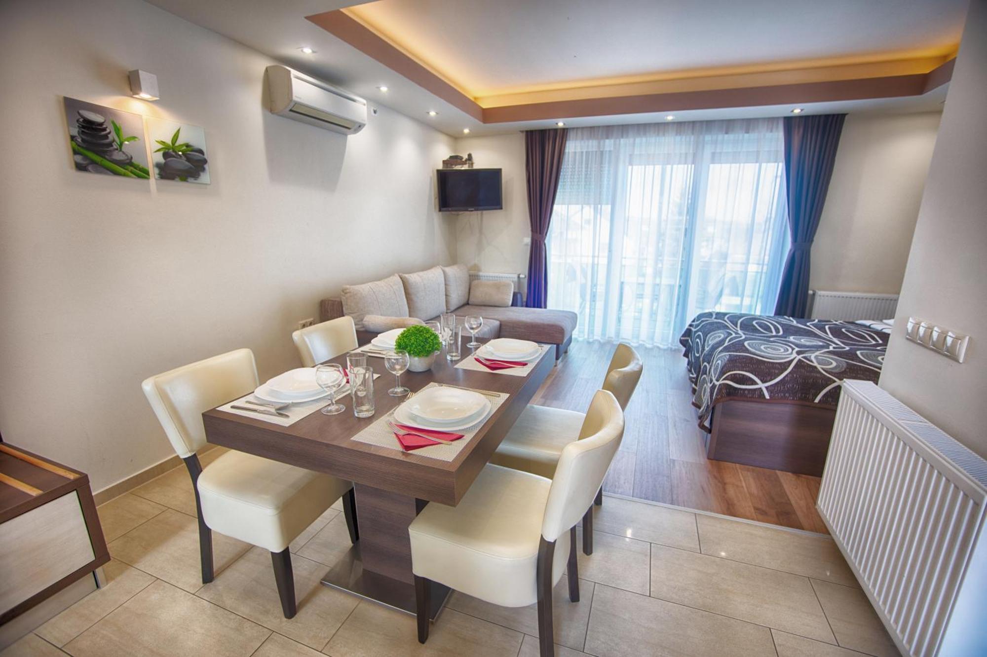 Nemeth Apartmanok Sarvar Bagian luar foto