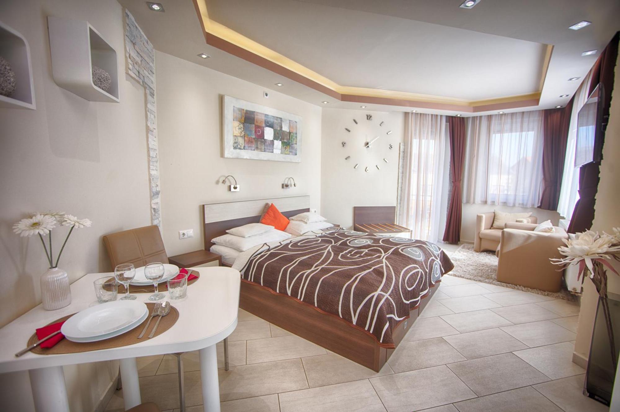 Nemeth Apartmanok Sarvar Bagian luar foto