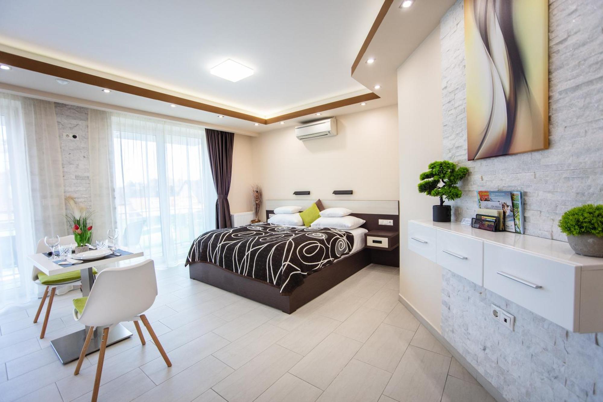 Nemeth Apartmanok Sarvar Bagian luar foto